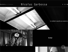 Tablet Screenshot of nicolasgarbossa.com